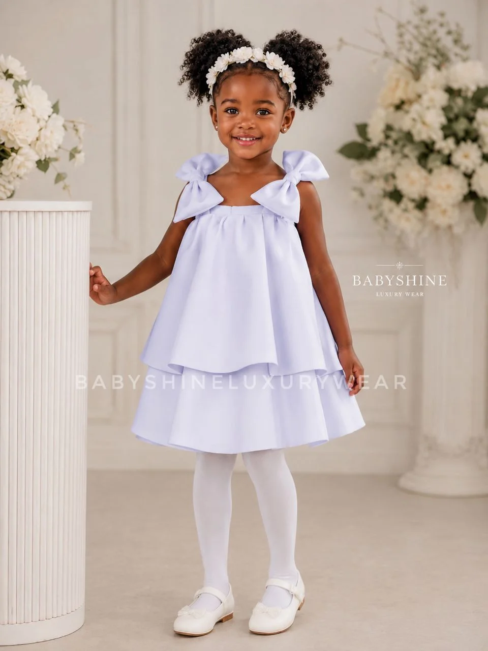 Off White Twin Sister Dress