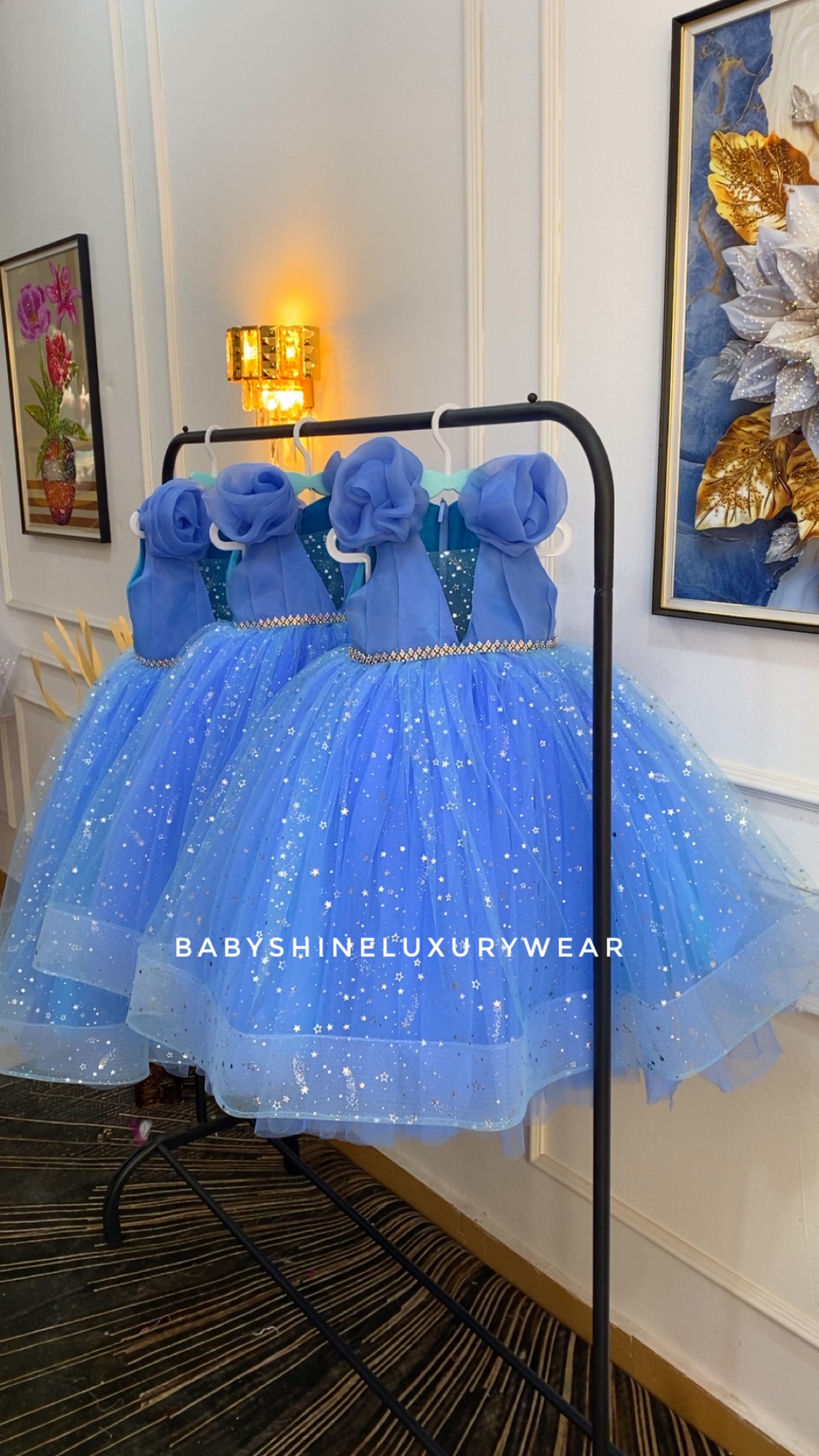 Blue Star Gown