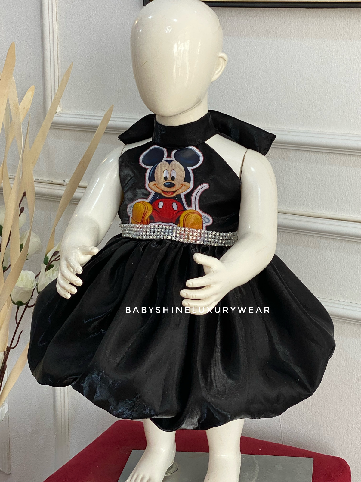 Black Mickey Dress