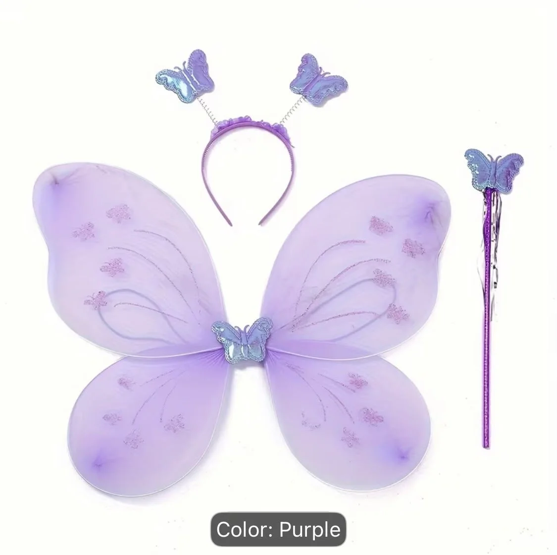 Glitter butterfly wings – photo 3